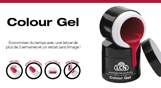 Illustration de présentation du Color System : Colour Gel